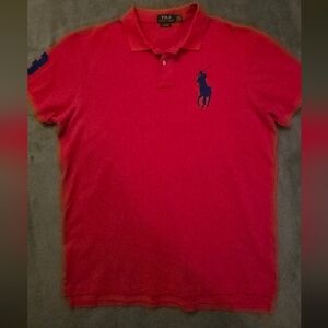 Polo by Ralph Lauren Classic Red Polo Shirt 2XL